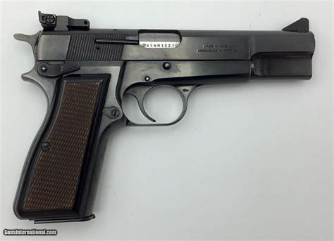 Browning Hi Power Pistol Mint Made In Belgium 9mm 9x19 Look
