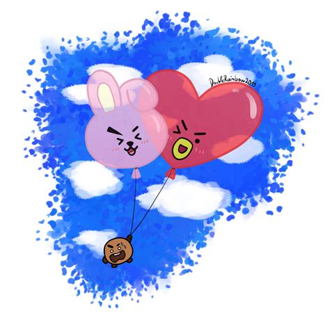 Bt21 Balloon Buddies By Fun Drawing On Deviantart