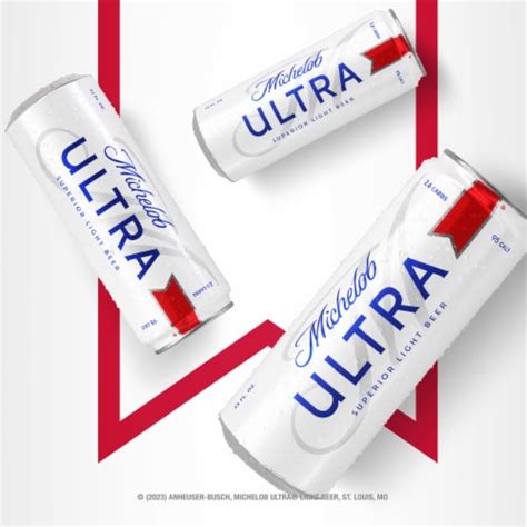 Michelob Ultra Superior Light Lager Beer 6 Cans 12 Fl Oz Ralphs