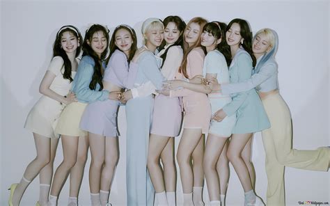 TWICE's Members in 'Formula of Love: OT3 (Full of Love Ver.)' Album