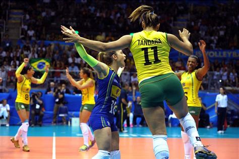 I hope brazil comes out with a ton of energy and really pushes us. Post-Match - Brazil-Serbia - FIVB Volleyball Women's World ...