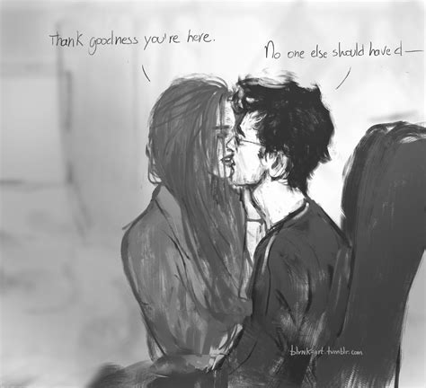 In The Burrows Living Room At 11pm Harry And Ginny Shared Their First