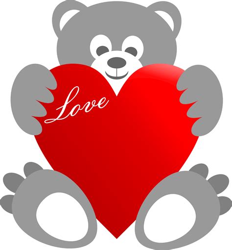 cartoon teddy bear images teddy bear valentine cards free clip art library