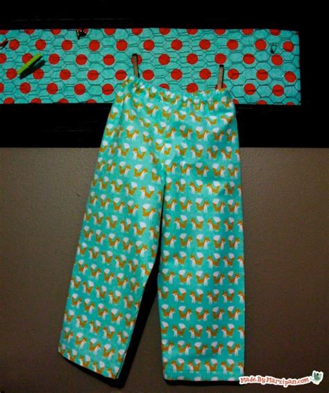 Free Pajama Pants Pattern Made By Marzipan