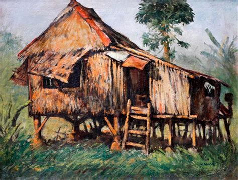 Bahay Kubo Painting
