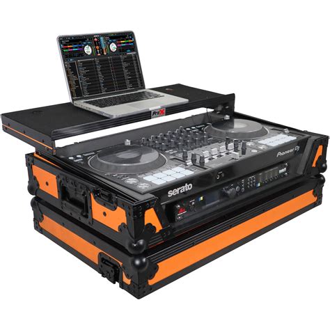 Prox Flight Case For Pioneer Ddj 1000 Controller With Laptop Shelf And