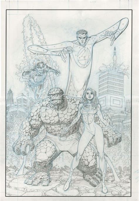 Art Adams Shares New Fantastic Four Piece Updated