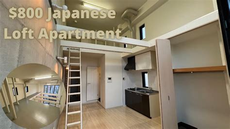 800 Tiny Japanese Loft Apartment In Osaka Japan Youtube