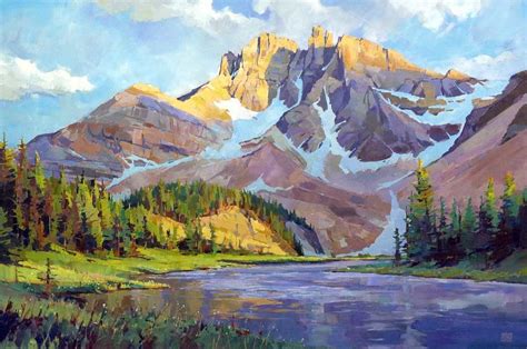 Landscapes — Randy Hayashi Landscape Paintings Art Mountain Art