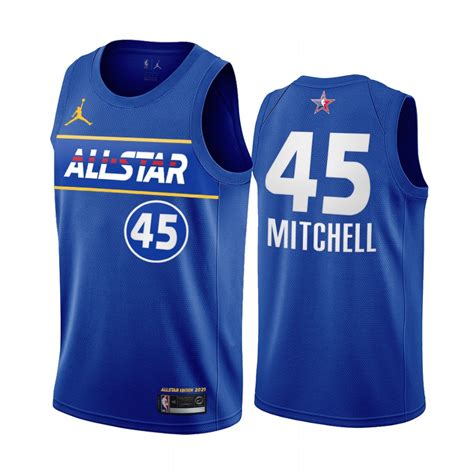 Mitchell is undersized for an nba two guard at 6'2, but has a strong, filled out frame at 211 pounds that allows. Donovan Mitchell #45 Blue Jersey Utah Jazz Hardwood ...