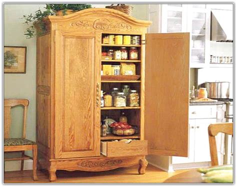 Pantry cabinets, also known as storage cabinets are freestanding units that are typically made of 2. 23+ Efficient Freestanding Kitchen Cabinet Ideas that Will ...