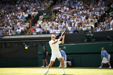 Wimbledon Gentlemens Quarterfinals Wednesday Djokovic Federer