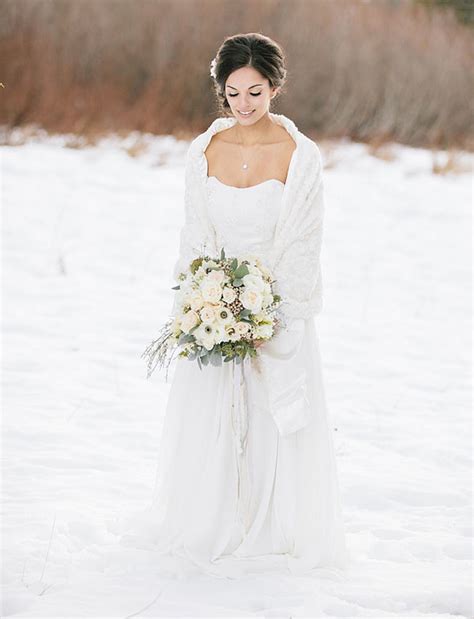 Winter Wedding Dress Ideas Pictures Popsugar Fashion