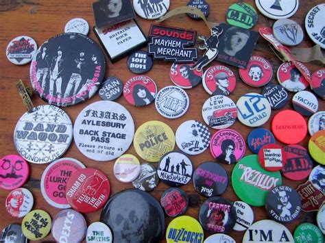 Retro Man Blog Button Badges Part 9 Paul Slattery Punk Pins Badge