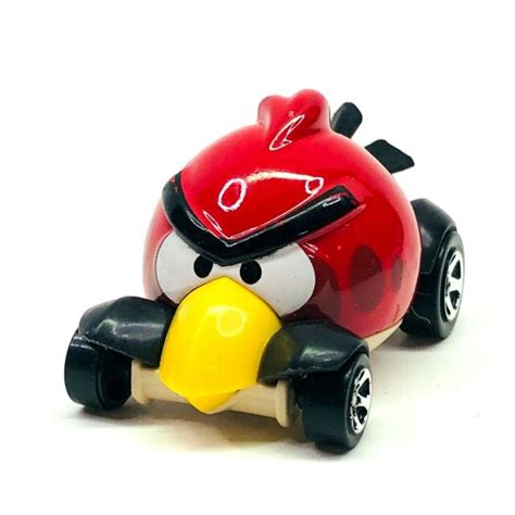 Hot Wheels Angry Birds Red Bird Die Cast Vehicle Figure Mattel 2012