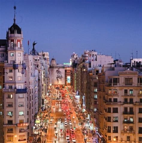 Gran Via The Mecca Of Shopping And Entertainment In Madrid The American Bazaar