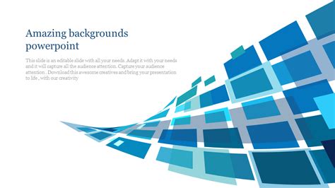 Amazing Backgrounds Powerpoint Template Slide Design