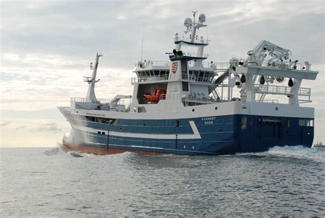 Fishing Trawler Commercial Fishing Vessel KvannØy Karstensens