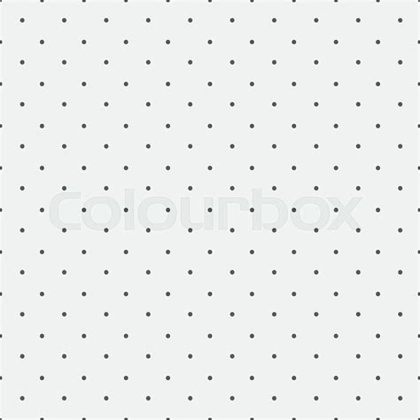Simple Dot Pattern A Seamless Vector Background Stock Vector Colourbox