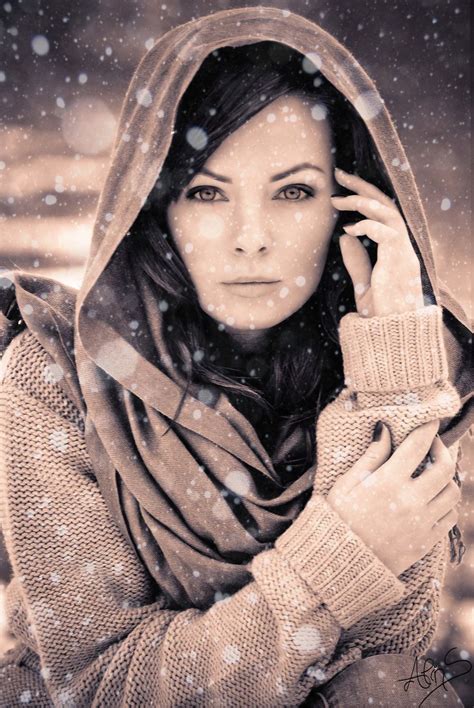 Winter Portrait By ~neesential On Deviantart Winter Portraits Fall