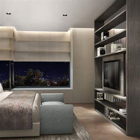 TV Feature Wall Singapore - Modern Design With TV Console, Storage