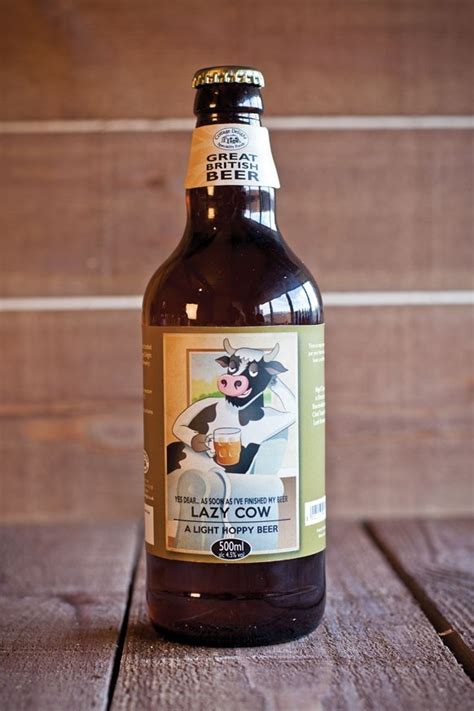 Lazy Cow Beer Is A Light Hoppy Beer Made With An Aromatic Floral Aroma