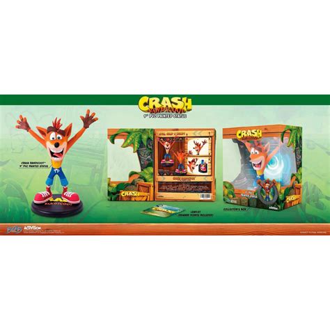 Crash Bandicoot Statue First 4 Figures 9 Pvc — Poggers