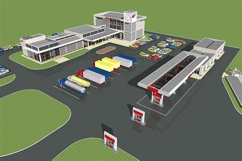 Arna Shell Gas Station Petrol Station Petrol Station Design