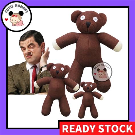Mr Bean Teddy Bear Soft Toys Mr Bean Bear Mr Bean Patung Shopee Malaysia