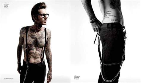 Jonathan Kroppmann Goes Mod For Inked Mag The Fashionisto