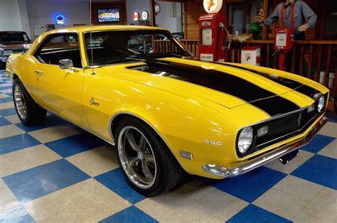 We hope you enjoy our growing collection of hd images to use as a background or home screen for your smartphone or computer. 1968 Chevrolet Camaro - Yellow / Black - A&E Classic Cars