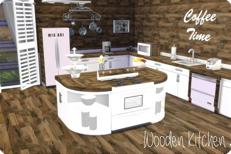 My Sims 4 Blog Kitchen Recolors And Floors By Xmisakix