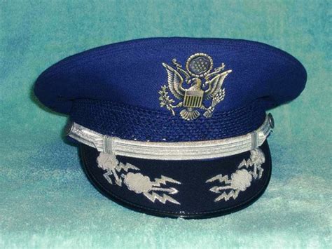 Us Air Force Officers Visor Hat Military Headgears Pinterest