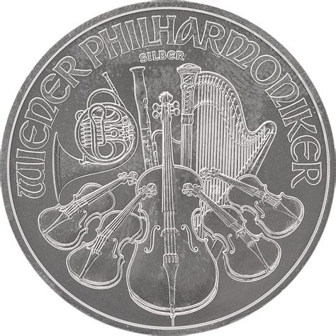 Silver Bullion Philharmonic Coin 2020 1 Oz Austrian Mint