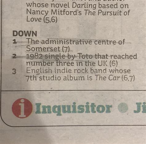 Clue in today’s crossword puzzle :D (I don’t think I’ve ever squealed