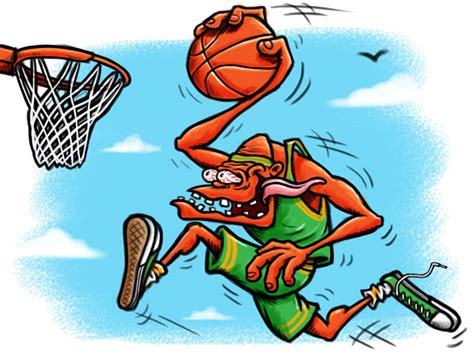 Basketball Cartoon Characters