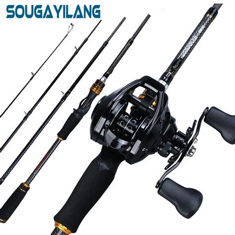 Sougayilang Fishing Rod And Reel Combo Set M M M Casting