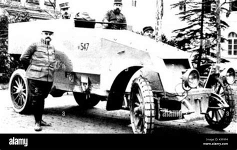 Renault Armoured Car 1914 Stock Photo Alamy