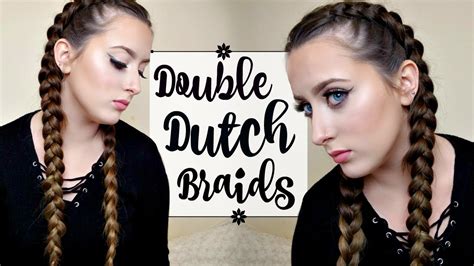 How To Dutchfrench Braid Your Own Hair Youtube