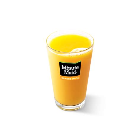 100 Pure Orange Juice Mcdonalds®