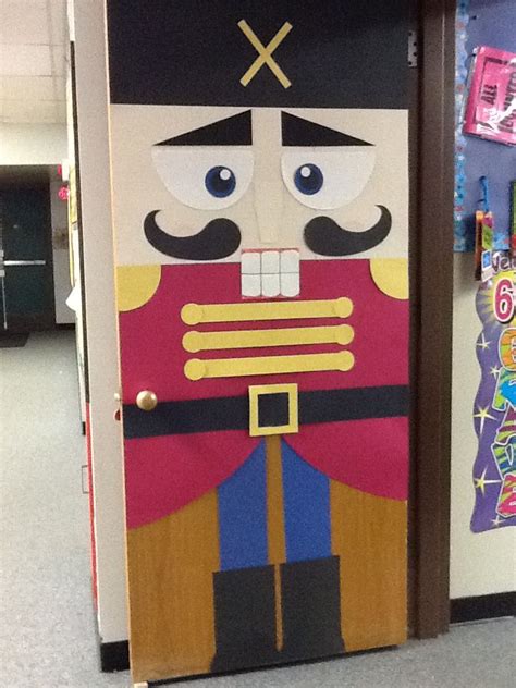 Holiday door decorating ideas grasstecgeomaticscom. Nutcracker door | Door decorations classroom christmas ...