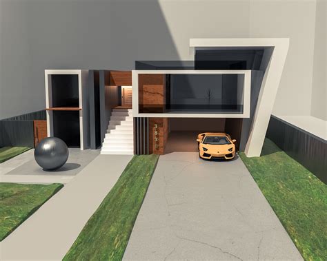 House Series 01 - Adobe Dimension Render on Behance