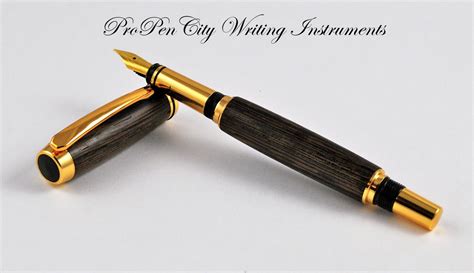 Wenge Wood Fountain Pen Etsy