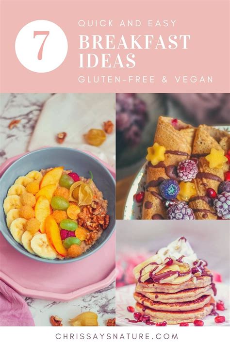 Super Easy And Quick Gluten Free Vegan Breakfast Ideas Vegan