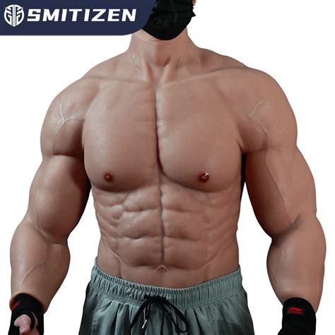 Smitizen Silicone Muscle Suit With Arm Cosplay Costumes Strengthen