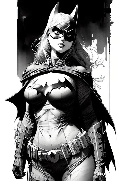 Batgirl Ai Art By Bassnium On Deviantart