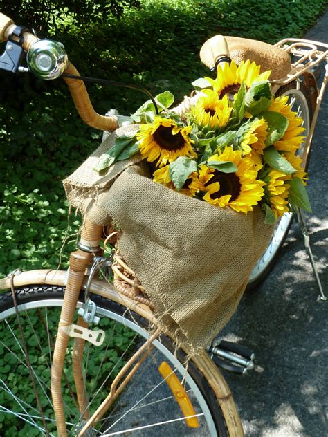 Maybe you would like to learn more about one of these? RT Lodge: Event Decor Idea: Bike Basket + Flowers