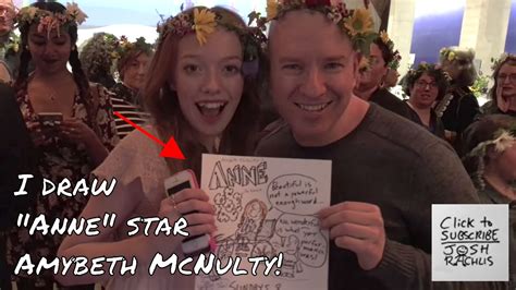 Who is amybeth mcnulty dating now? "Anne" star Amybeth McNulty loves my cartoon - YouTube