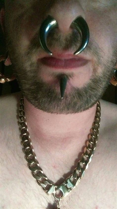 The Male Septum Files Photo Septum Piercing Body Mods Nose Ring