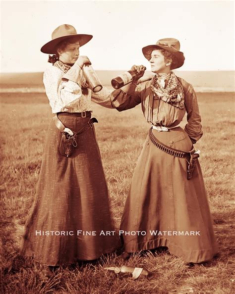 Old West Cowgirls Ranchers Vintage Photo Guns Whiskey 8x10 21593 Cowgirl Photo Vintage